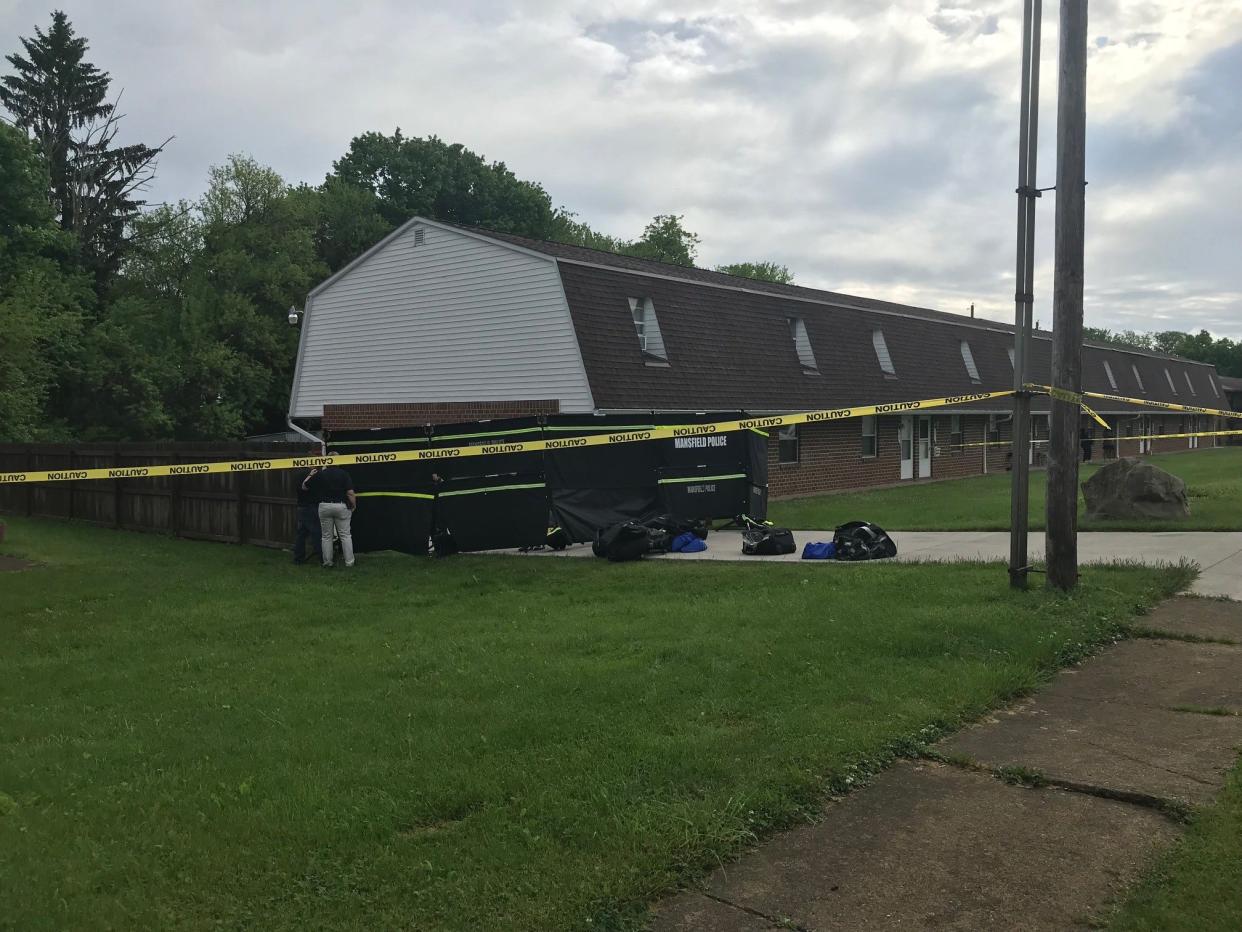 Mansfield police Capt. Shari Robertson Friday morning said Mansfield police are investigating a shooting death in the 300 block of Jennings Avenue. The victim has been identified as Joseph A. Andrews Jr., 19, of Mansfield.