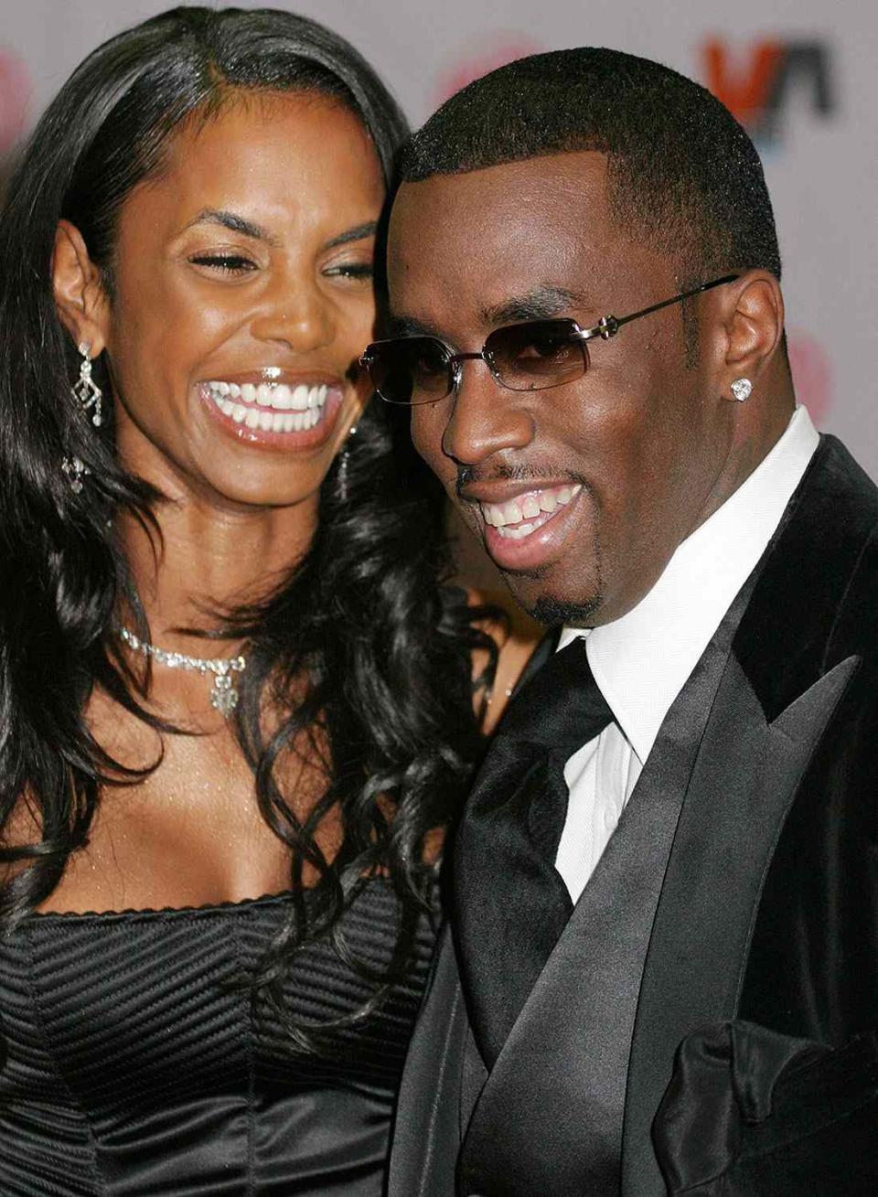 Kim Porter and Sean "P. Diddy" Combs