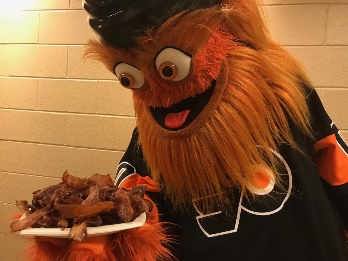 Is the Philadelphia Flyers' new mascot the scariest you've ever seen?