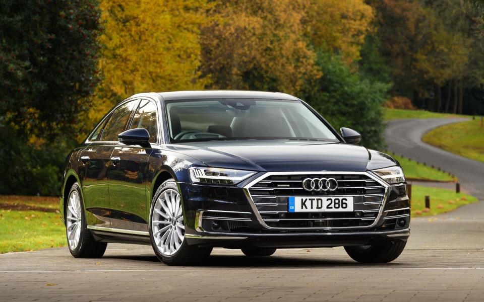 Though the S-Class is more affordable, the Audi A8 is a quieter and faster - Dean Smith