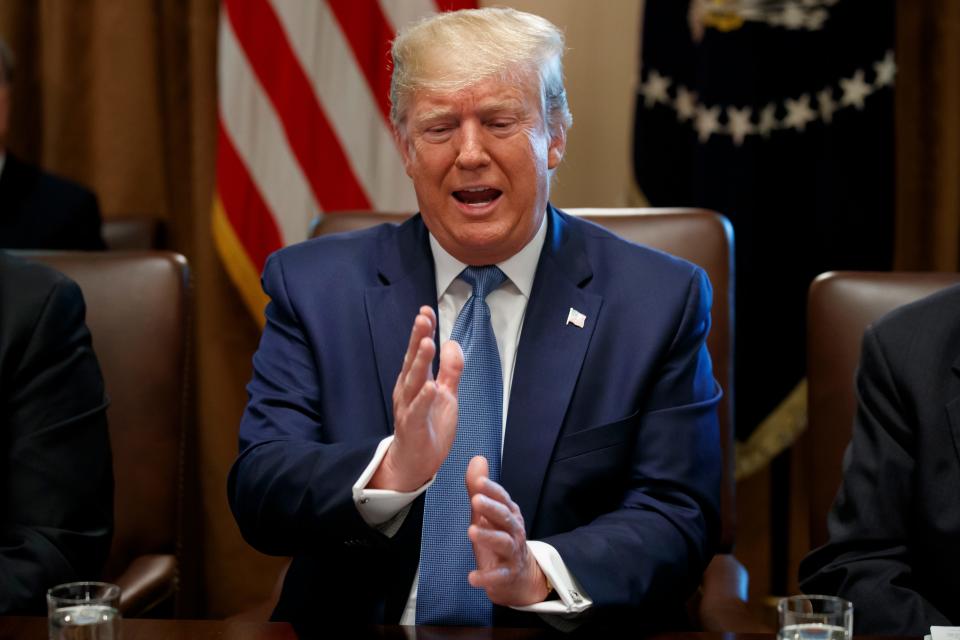 President Donald Trump in Washington, D.C., on July 16, 2019.