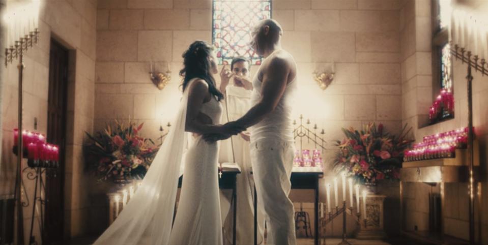 Dom and Letty are married