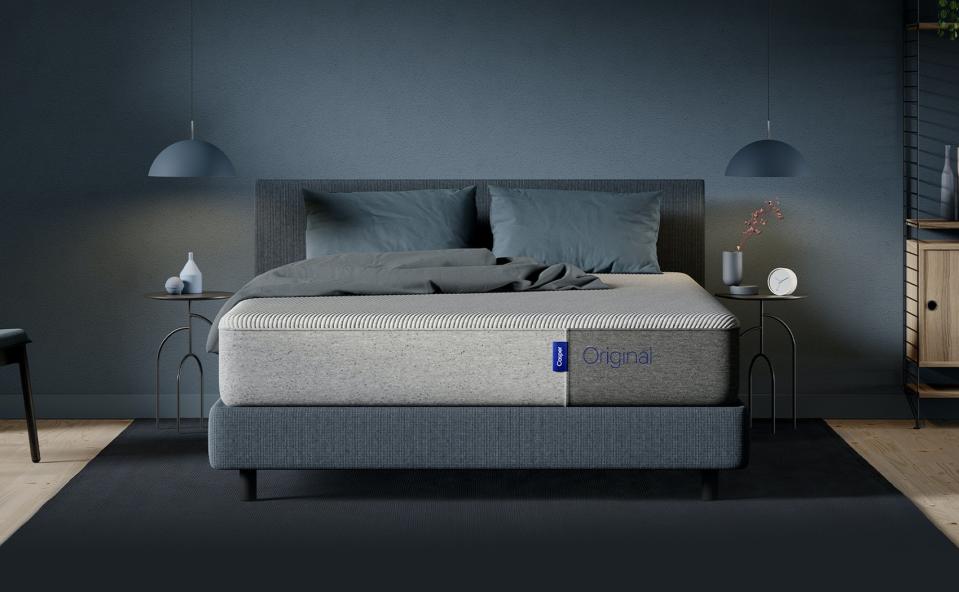 Save up to 15% on Casper mattresses and accessories - just in time for Daylight Saving. Image via Casper.