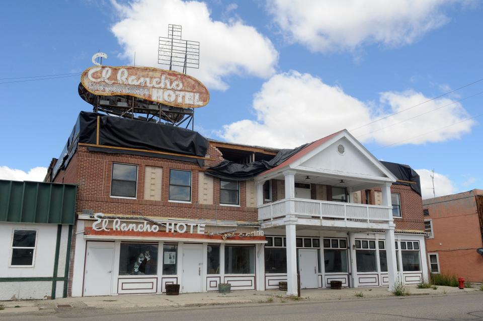 The El Rancho Hotel In Wells was damaged in the 2008 earthquake.