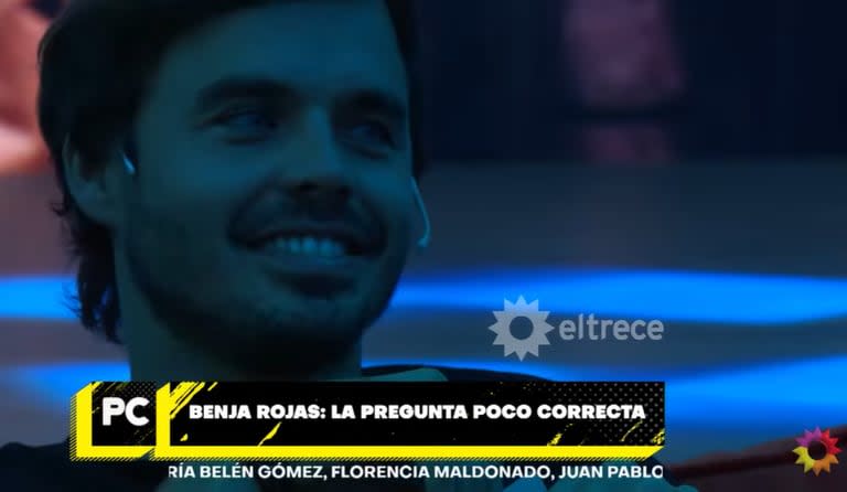 Benjamín Rojas respondió la pregunta 