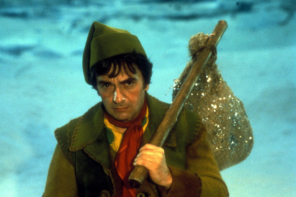 British comedy star Dudley Moore played Patch the elf in 1985's Santa Claus: The Movie. (Alamy)