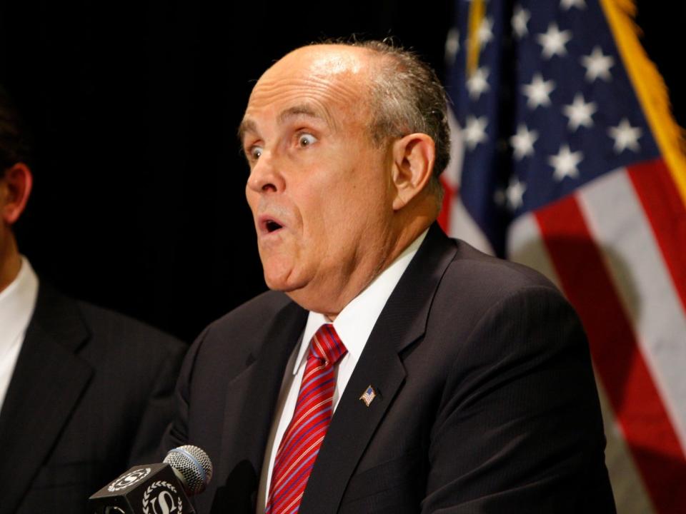 Rudy Giuliani in 2009