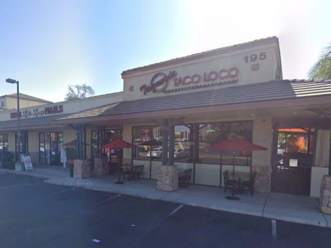 The Toco Loco restaurant in Folsom, California  (GoogleStreetView/Maps)