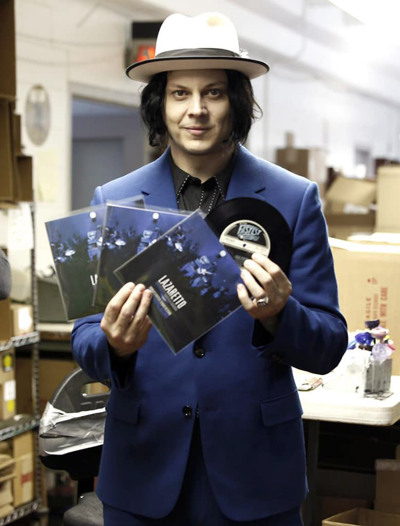 Jack White’s insta-record (2014)