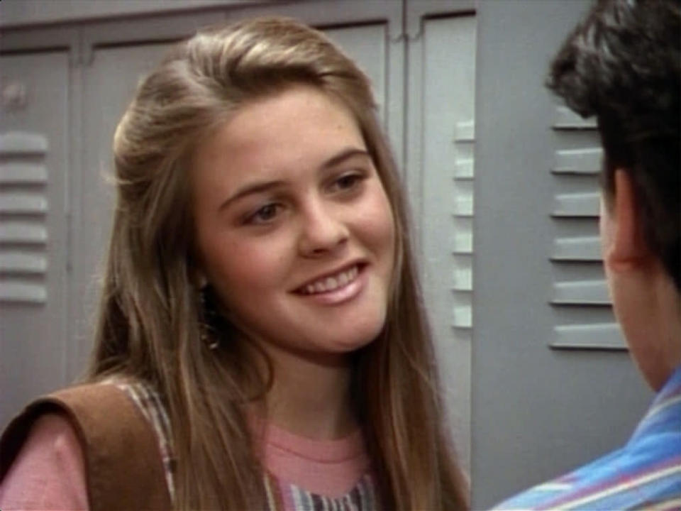 Many young stars appeared on the the show. It was Alicia Silverstone's first TV appearance.