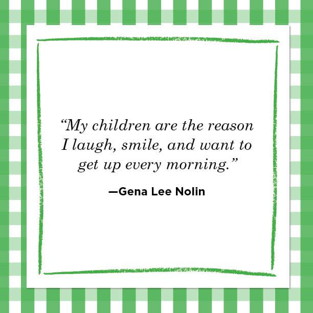 <p>“My children are the reason I laugh, smile, and want to get up every morning.” </p>