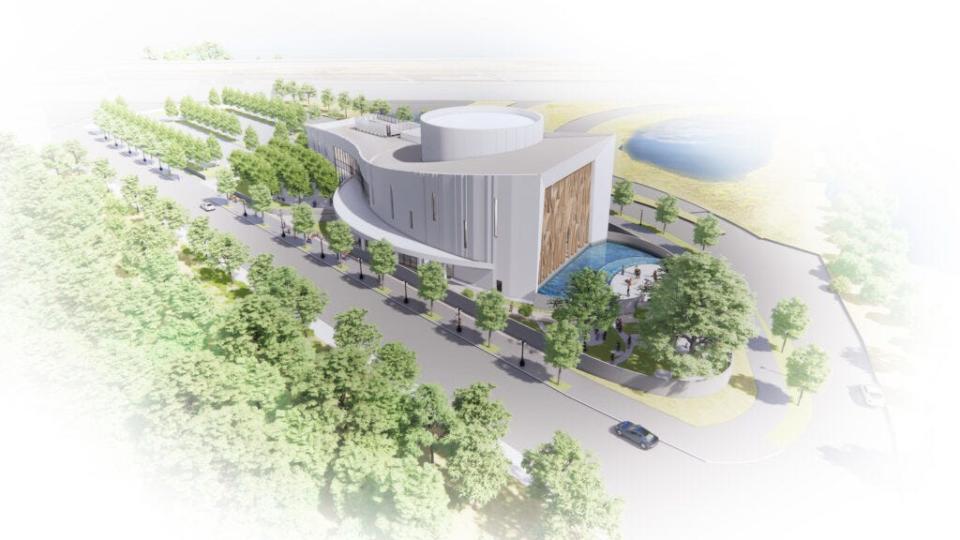 A rendering of the Holocaust Museum for Hope and Humanity planned in Orlando, which could receive $5 million in state funding.