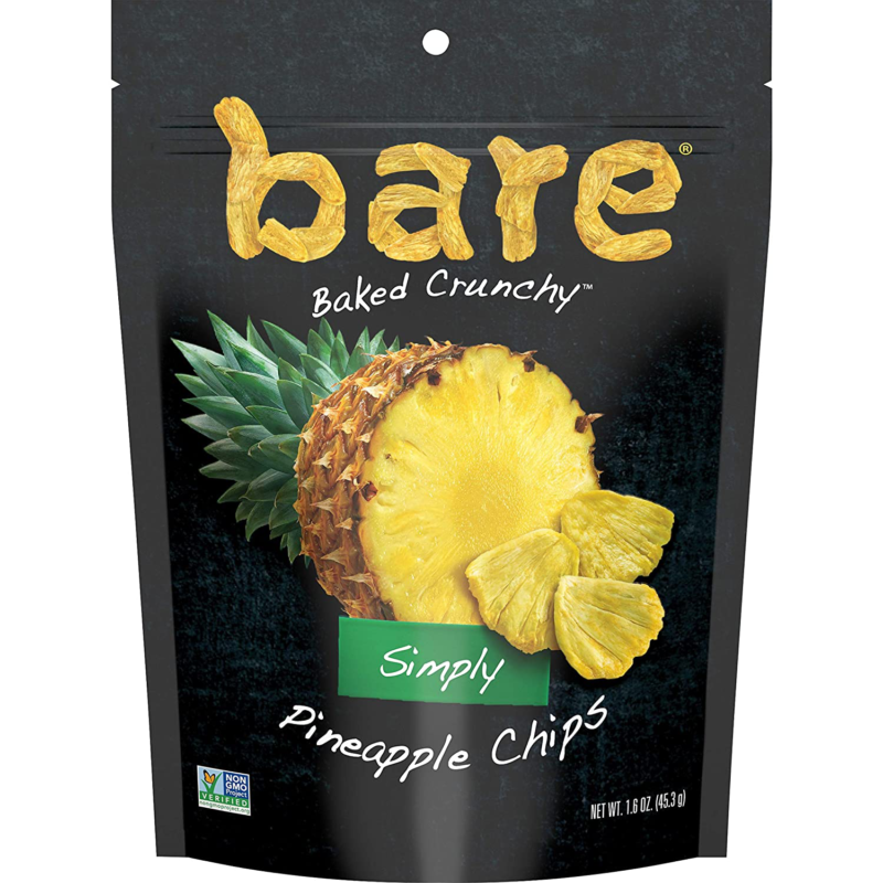 10) Baked Crunchy Pineapple Chips