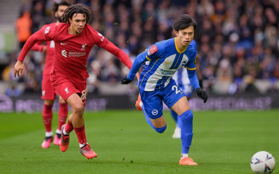 Kaoru Mitoma - Brighton’s Kaoru Mitoma studied dribbling – but not for the reason you think - Getty Images/David Horton