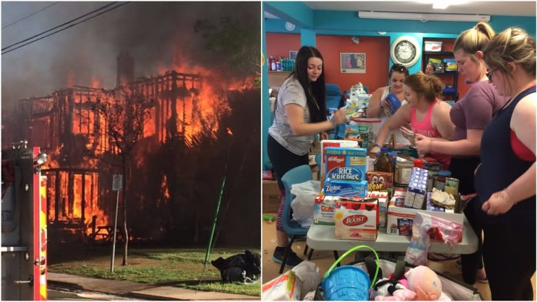 Helping hands reach out to residents displaced by Froude Avenue fire