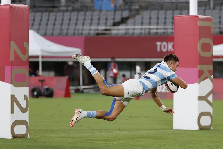 Los Pumas 7s ganaron un partido inolvidable ante Sudáfrica y estan en semifinales de los Juegos Olímpicos.