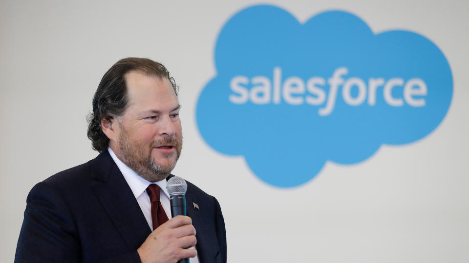 Marc Benioff Salesforce chairman