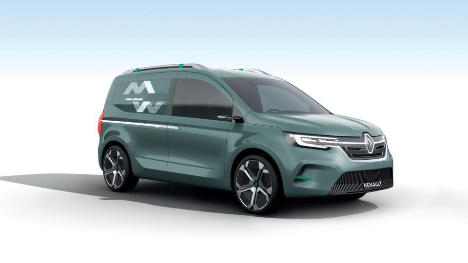 Den neuen Kangoo will Renault voraussichtlich ab 2020 starten. Foto: Renault