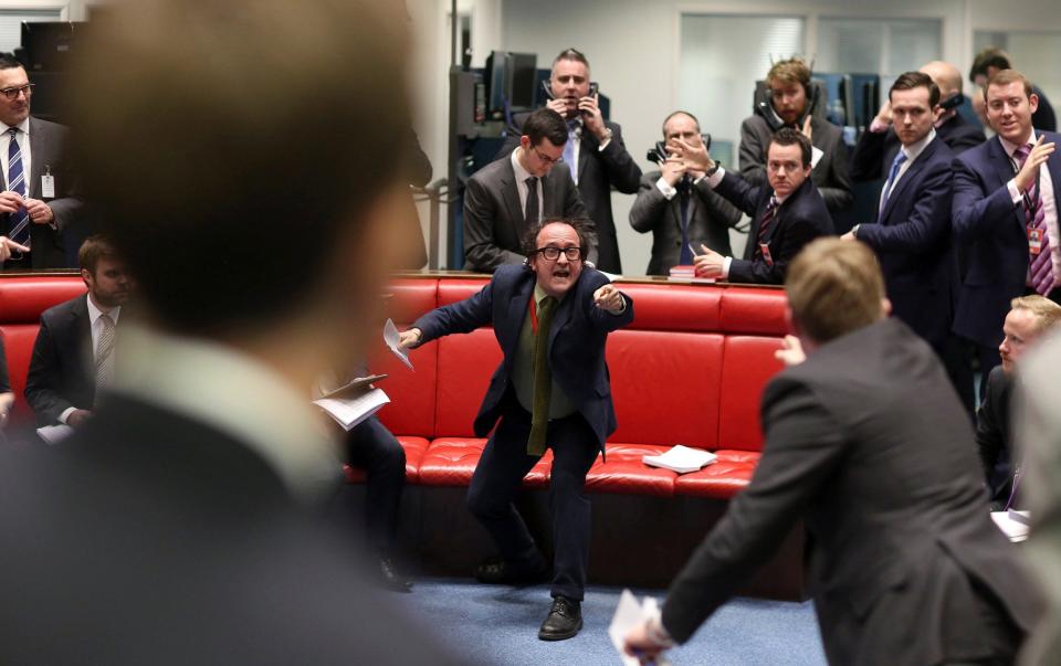 The trading floor of the London Metal Exchange, the last open-outcry ring in Europe