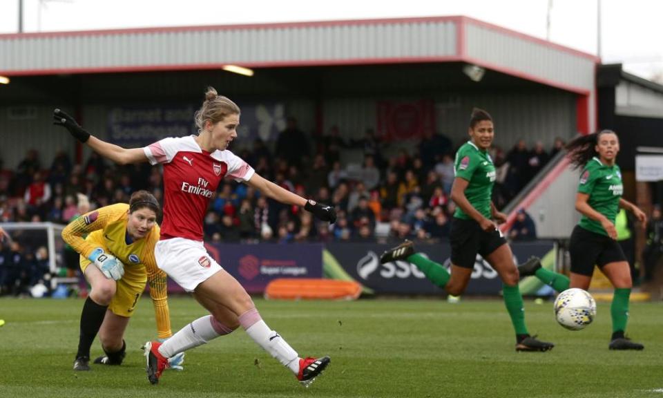 Vivianne Miedema, Arsenal women vs Brighton & Hove Albion