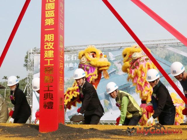 文化建設新亮點，台南左鎮菜寮化石文化園區第一期工程正式動土圖：台南市政府