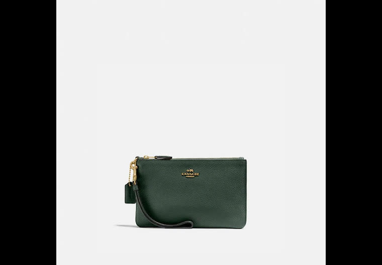 Small Wristlet. Image via Coach.