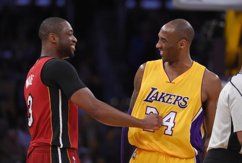 Dwyane Wade took to Instagram to remember Kobe Bryant on Sunday.