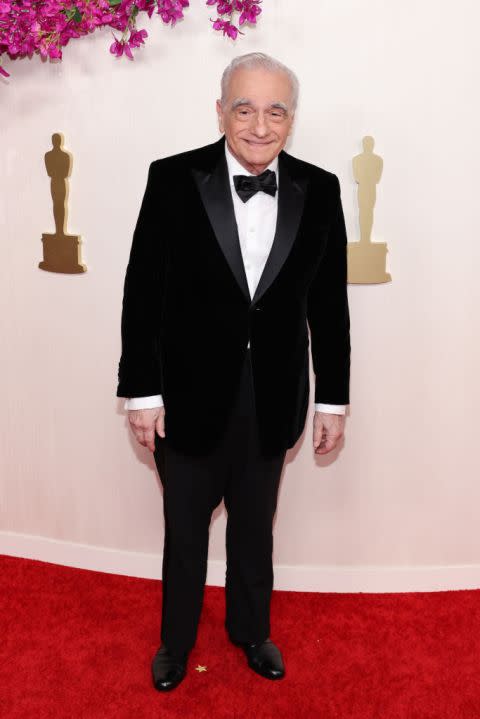 HOLLYWOOD, CALIFORNIA – MARCH 10: Martin Scorsese attends the 96th Annual Academy Awards on March 10, 2024 in Hollywood, California. (Photo by Marleen Moise/Getty Images)