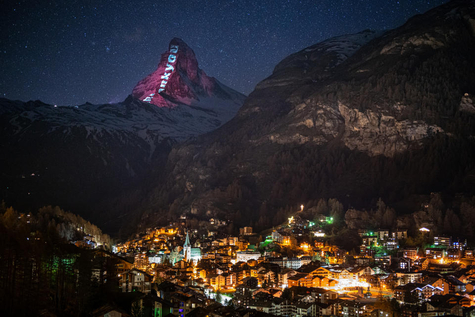 Illumination of the Matterhorn