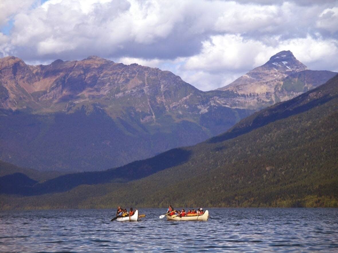 The Simpcw First Nation has declared the Raush Valley watershed — home to rare temperate rainforests located in the Rocky Mountains, halfway between Valemount and McBride — as an Indigenous Protected and Conserved Area (IPCA). (Simpcw First Nation - image credit)