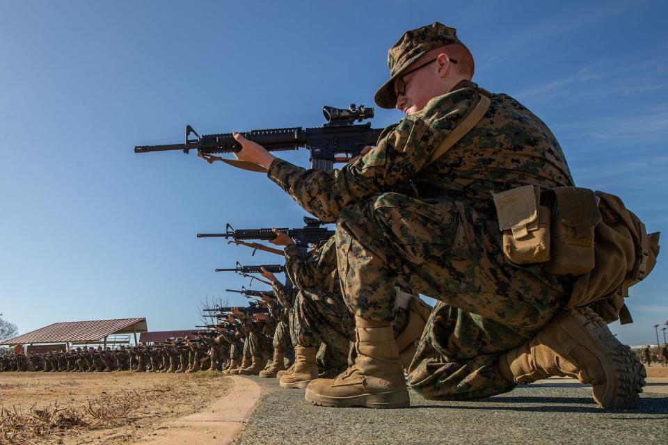 Marine Corps Marine rifleman marksmanship