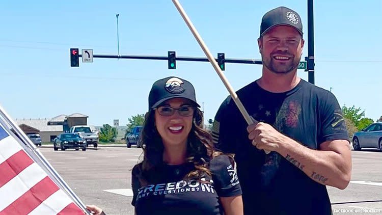 Rep. Lauren Boebert and her husband Jason.