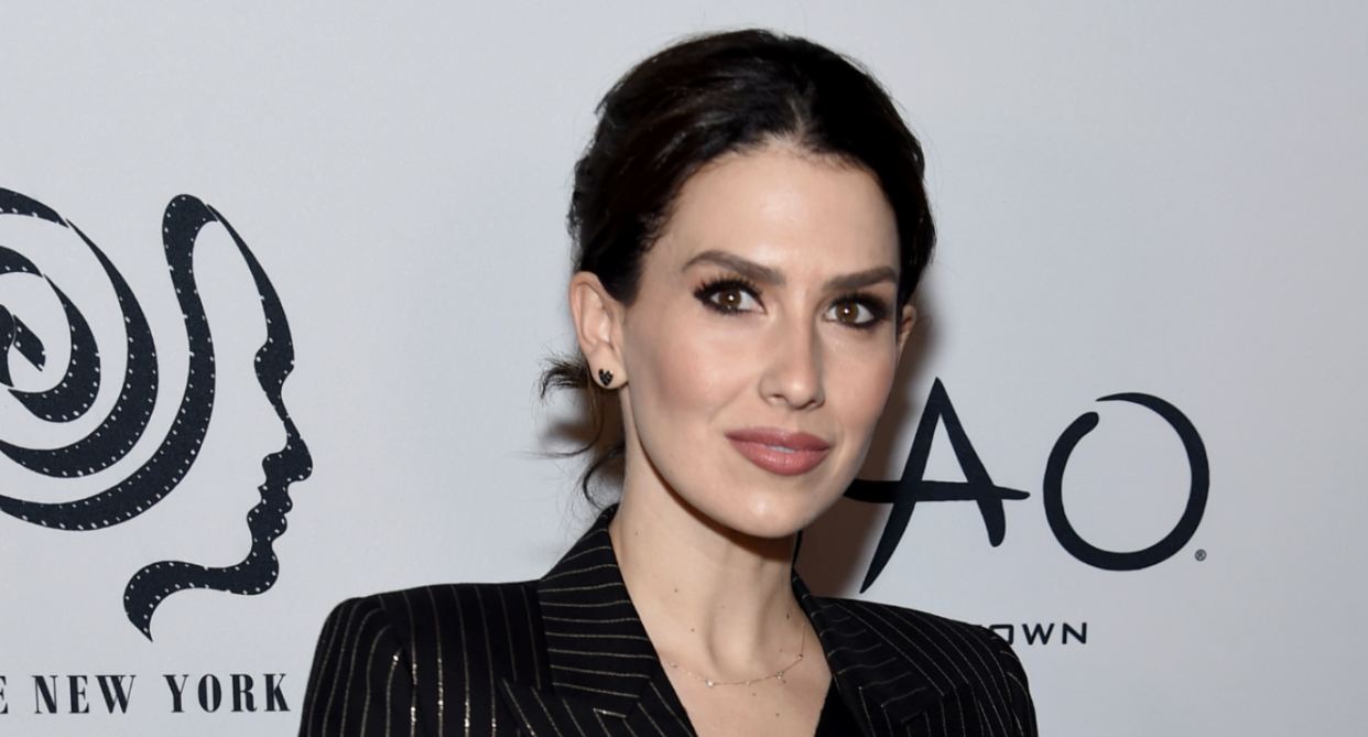 Hilaria Baldwin opens up about surrogacy on the latest episode of her podcast. (Photo by Jamie McCarthy/Getty Images)