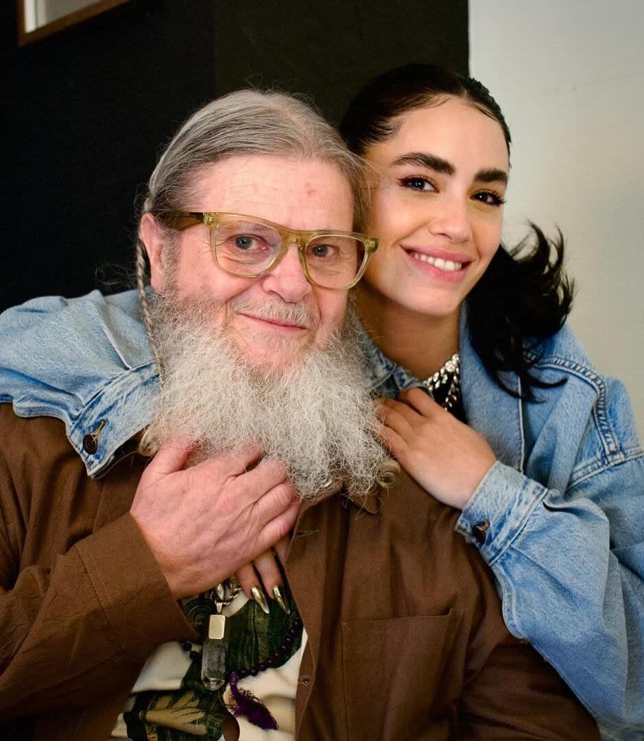 Gustavo Santaolalla se encontró con Lali en Madrid (Foto: Instagram @gustavosantaolalla)