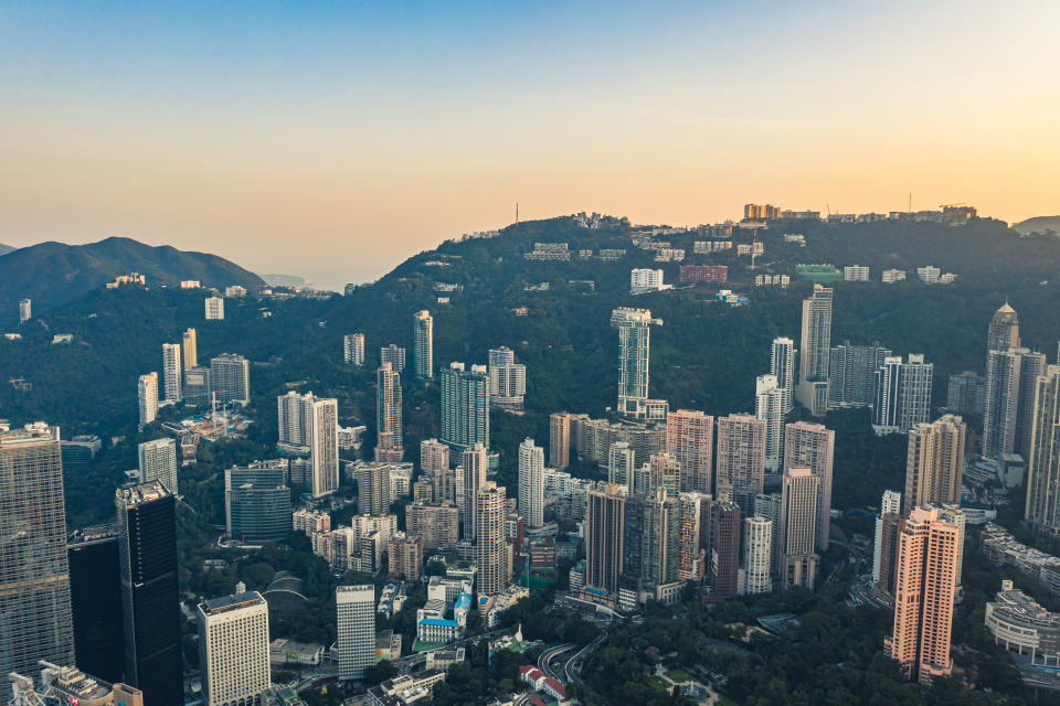 Mid-level skyscraper in Hong Kong