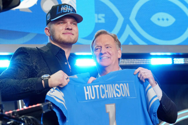 Lions Select DE Aidan Hutchinson At No. 2