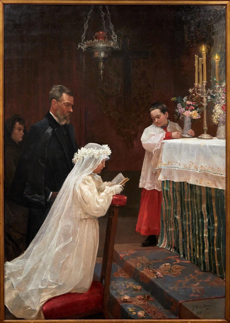 "First Communion" painting