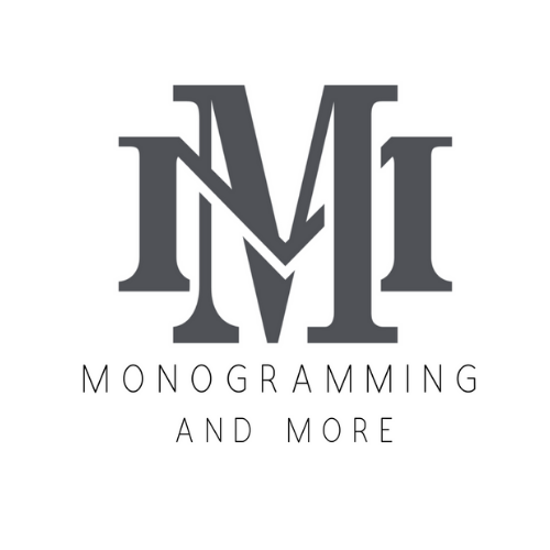 M&M Monogramming logo.