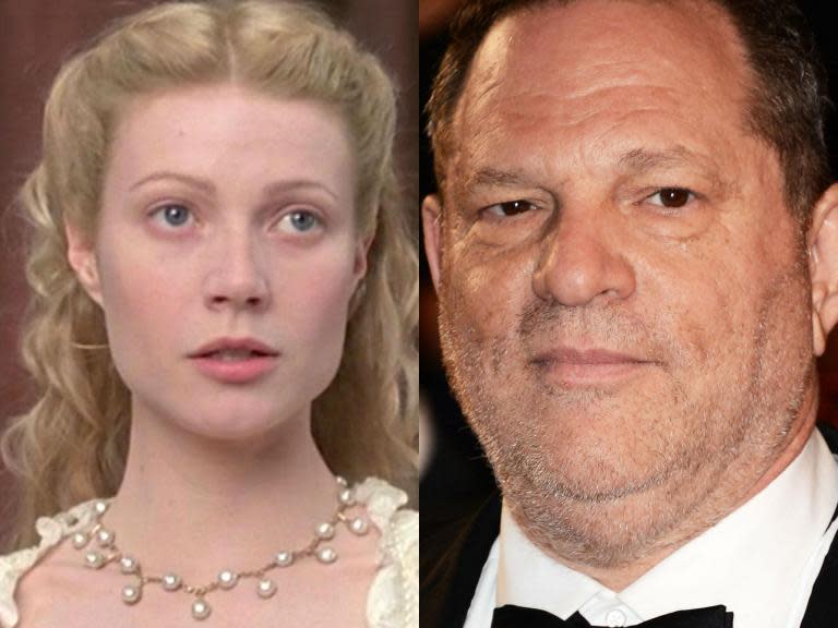 Harvey Weinstein disputes Gwyneth Paltrow’s Shakespeare In Love casting story with new statement