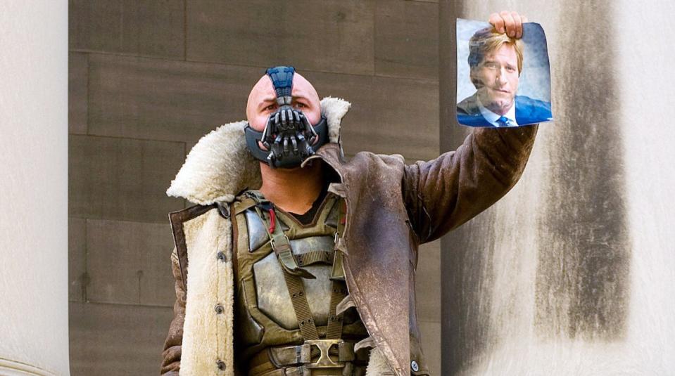 Tom Hardy in The Dark Knight Rises