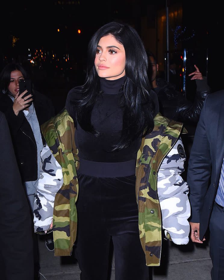 kylie jenner vetements parka