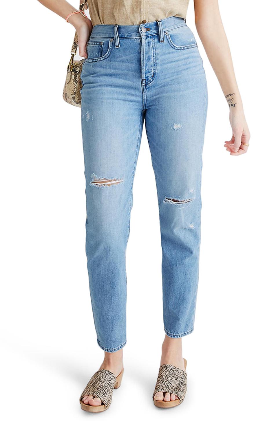 Madewell The Perfect Vintage Jean. Image via Nordstrom.