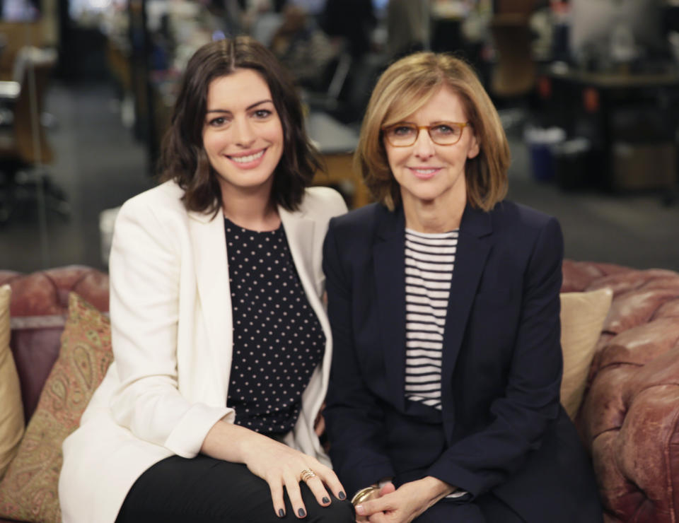 HuffPost Live welcomed the ladies of "The Intern" on Sept. 22, 2015.