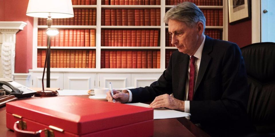 Philip Hammond red case budget