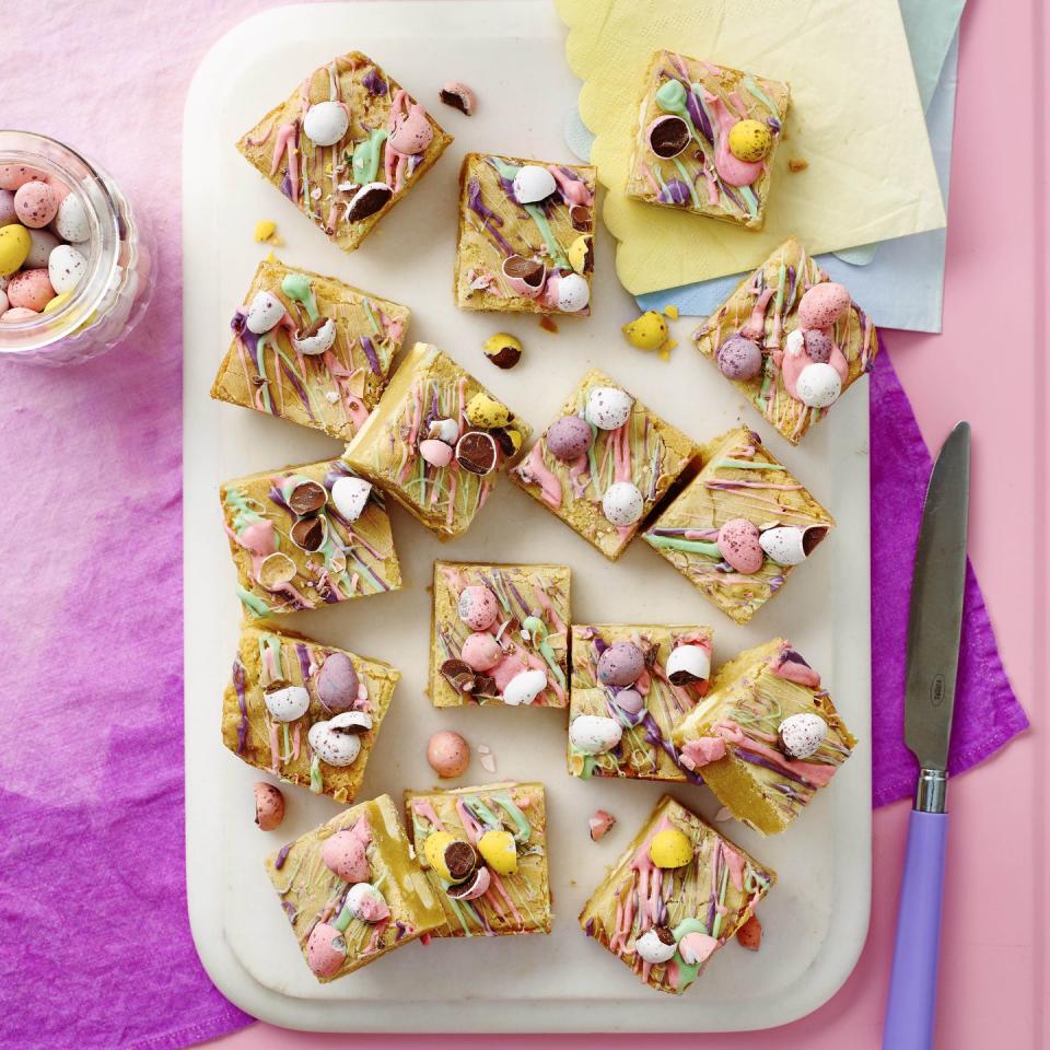 mini egg blondies