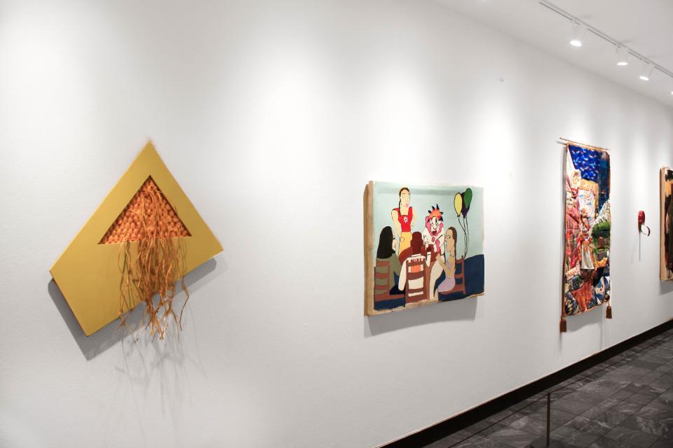 Red Arrow Gallery's exhibition "Show Up" is on view at the Nashville Parthenon through June 5.