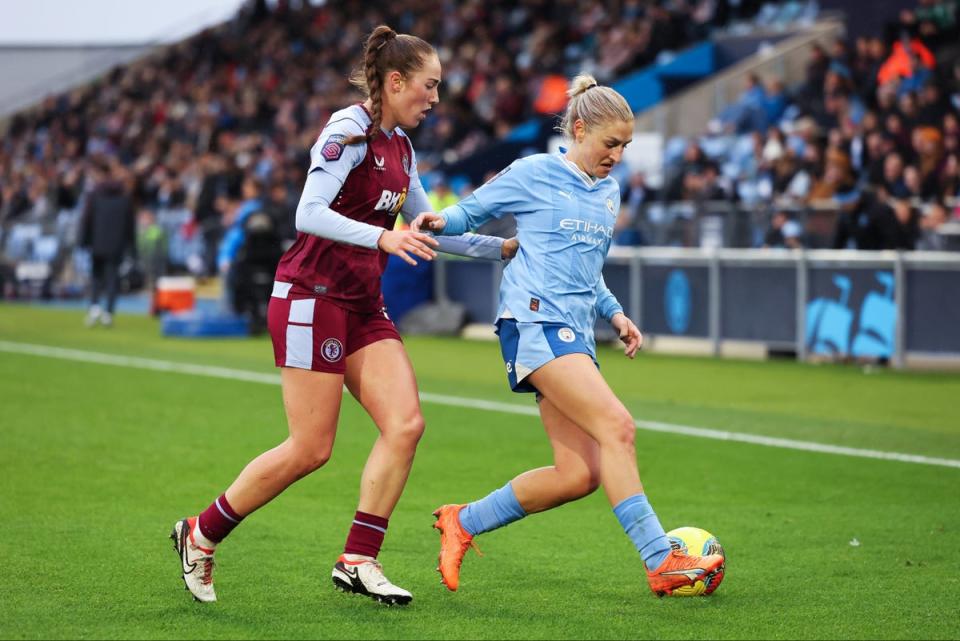 Aston Villa host Manchester City on the final day of the WSL season (Getty Images)