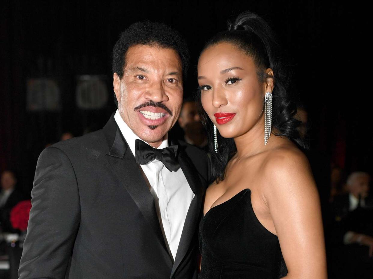 Lionel Richie (L), and Lisa Parigi --- attends the 26th annual Elton John AIDS Foundation Academy Awards Viewing Party sponsored by Bulgari, celebrating EJAF and the 90th Academy Awards at The City of West Hollywood Park on March 4, 2018 in West Hollywood, California