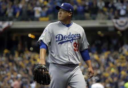 Dodgers' Ryu hopes to add World Series glory to Olympic gold