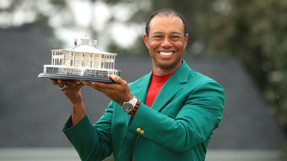 The win was Woods’ fifth Masters title. Pic: Getty